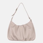 béžovohnedá kožená kabelka Wojewodzic 31970 – celkový pohľad