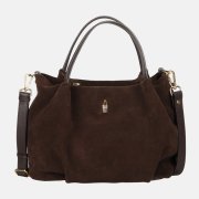 Dámska kožená kabelky semiš Wojewodzic fr