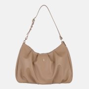 Dámska béžovohnedá kožená kabelka Wojewodzic – predný pohľad Wojewodzic 31970