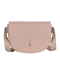 Púdrovoružová kožená crossbody kabelka 31999 Wojewodzic z talianskej kože