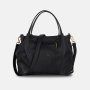 Čierna crossbody kabelka Wojewodzic 31990 k  zo zadu