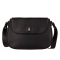 Čierna kožená crossbody kabelka Wojewodzic 31967 z pravej kože
