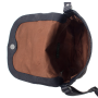 Dámska kožená kabelka na rameno crossbody modrá online Wojewodzic 315d