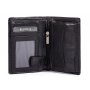 Pánska kožená luxusná peňaženka Wojewodzic čierna 3PM56/01x