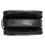 Luxusná kožená kozmetická taška Wojewodzic čierna 3G125/LY01 ff
