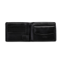 Kožená peňaženka Wojewodzic čierna 3PMC70/01 ki