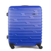 Ľahké lacné cestovné kufre sada INé modré 4 štyri koliesový CN44R