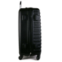 Cestovné kufre veľké XL čierne 105 litrov štyri kolieska cw280