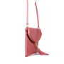 Talianske kožené kabelky malé on line listovky ružové iné Korzika