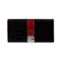 Veľká lakovaná kožená peňaženka iná Lorenti čierna GF112 SH black c
